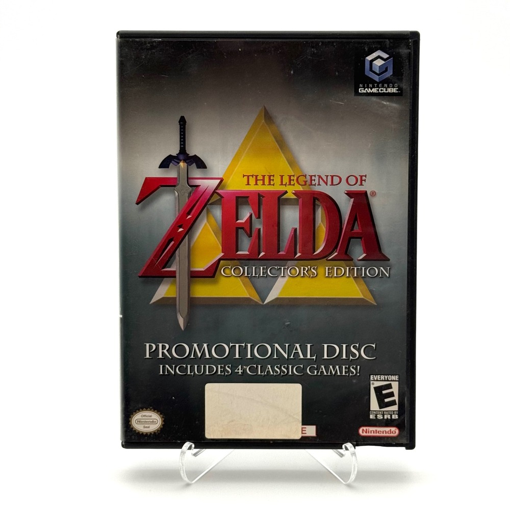 Legend of Zelda Collector's Edition Nintendo GameCube CIB Promo Disc